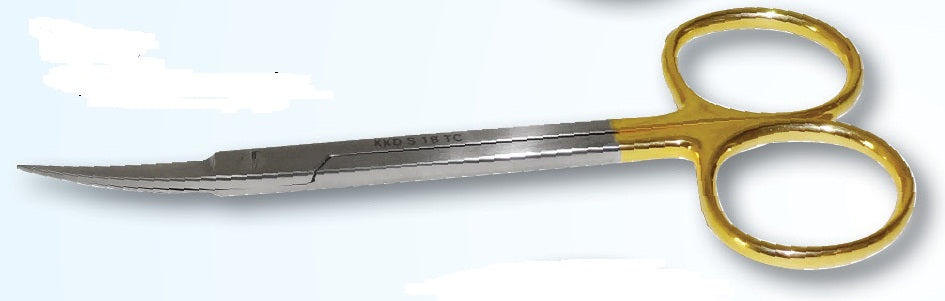 Iris scissor 4.5" Curved