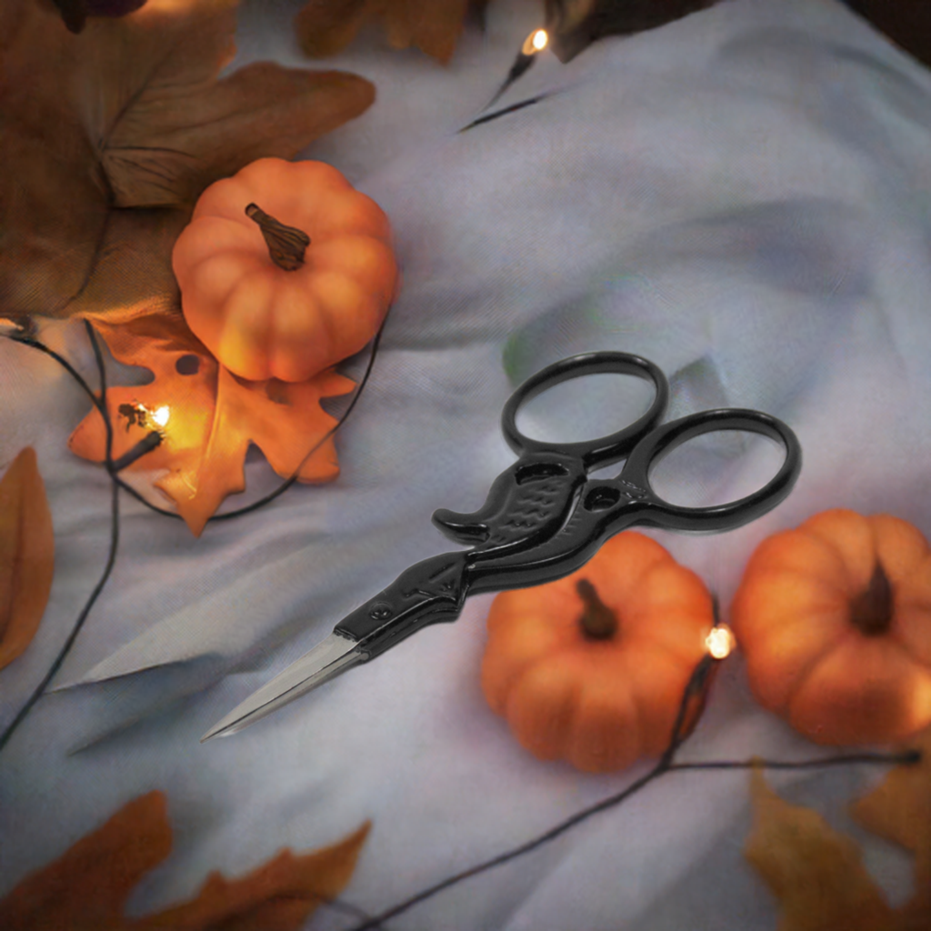 Black Cat Needlepoint Scissor