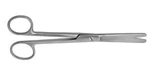 Operating & Dressing Scissors B/B 6.5” Straight