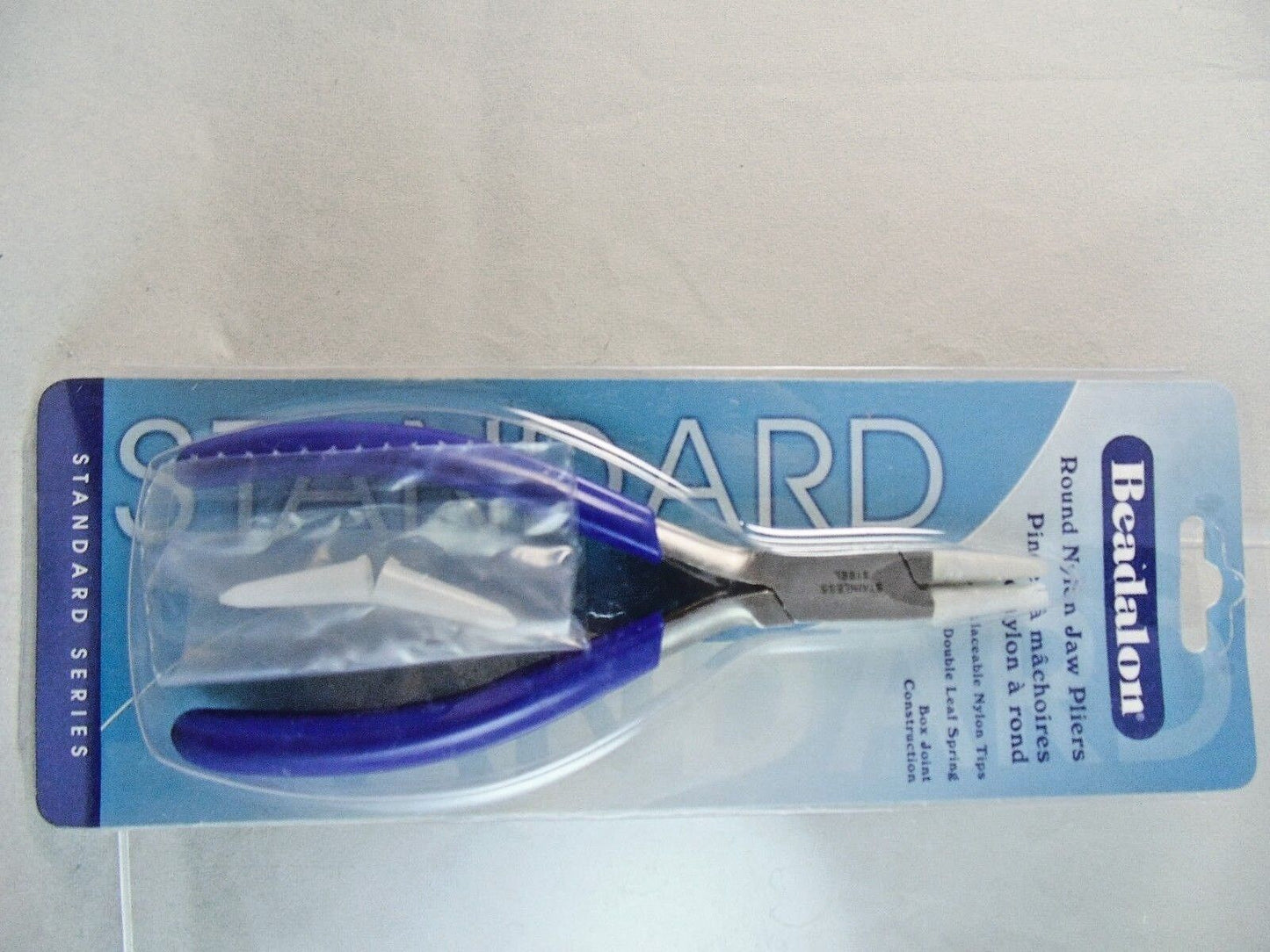 Nylon Tipped Plier Round Nose 5"