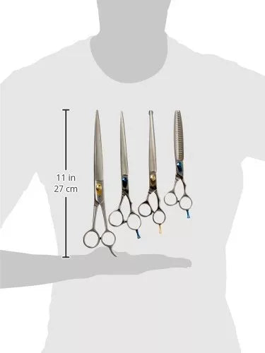DELUXE SHEAR GROOMING SET OF 4 (from USA)