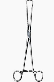 Schroeder Tenaculum Forcep Straight 9.5”