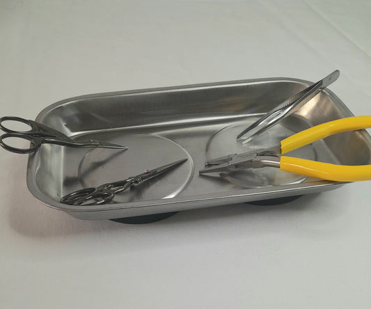 Magnetic Tray for hobby and craft tools