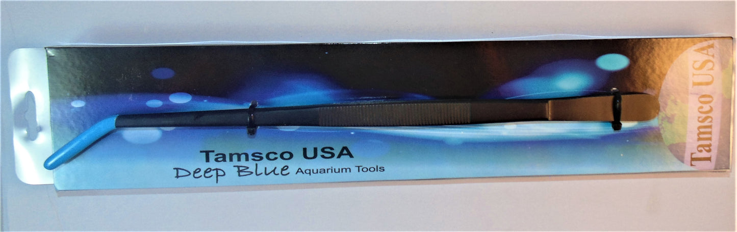 All purpose tongs 12" Stainless Steel, Black Oxidized, rubber coated tips