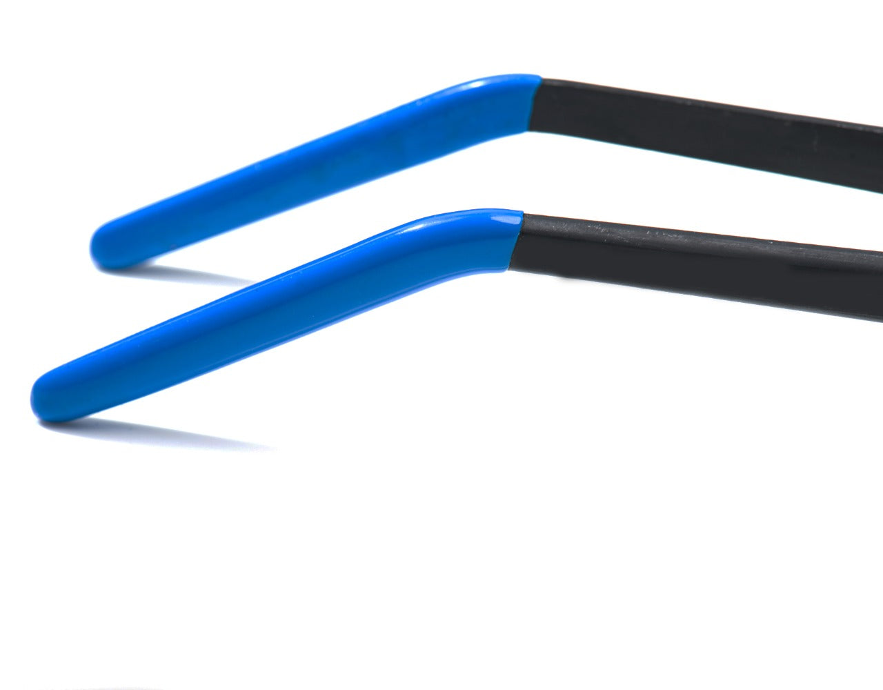 All purpose tongs 12" Stainless Steel, Black Oxidized, rubber coated tips