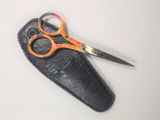 Needlepoint Scissors 4" Fall themed (from USA)