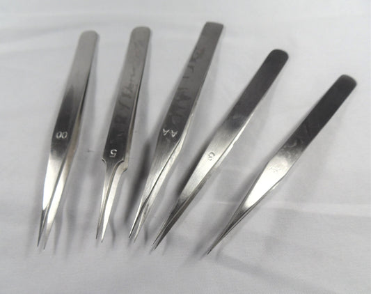 Precision Tweezer Set (5) from the USA