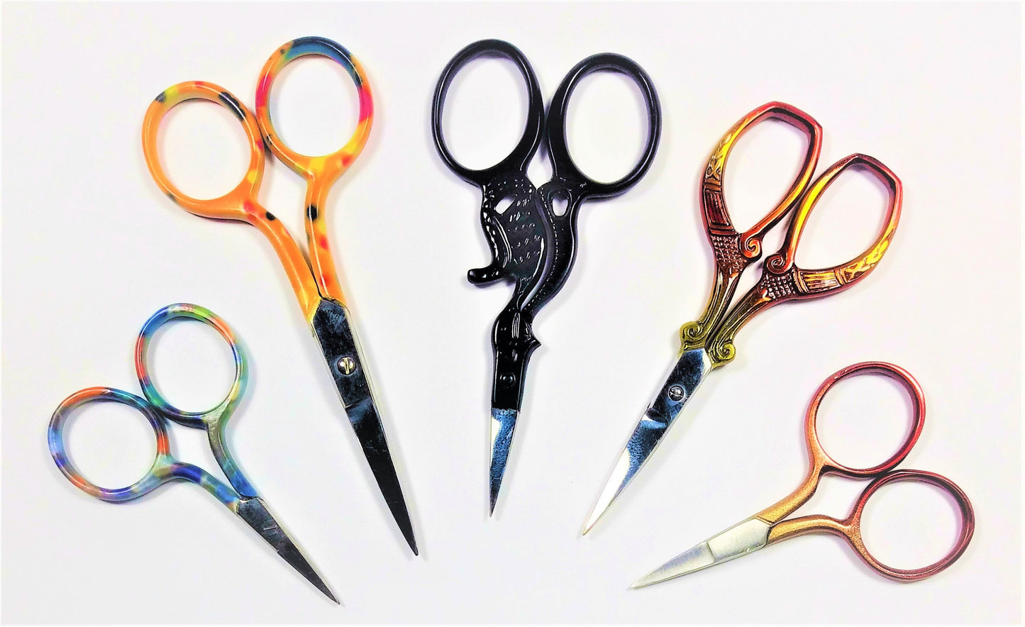 Unique Selection of Autumn Themed Precision Scissors (From USA)