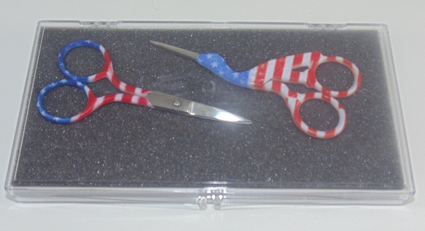 Scissor Combo Set (2) USA theme