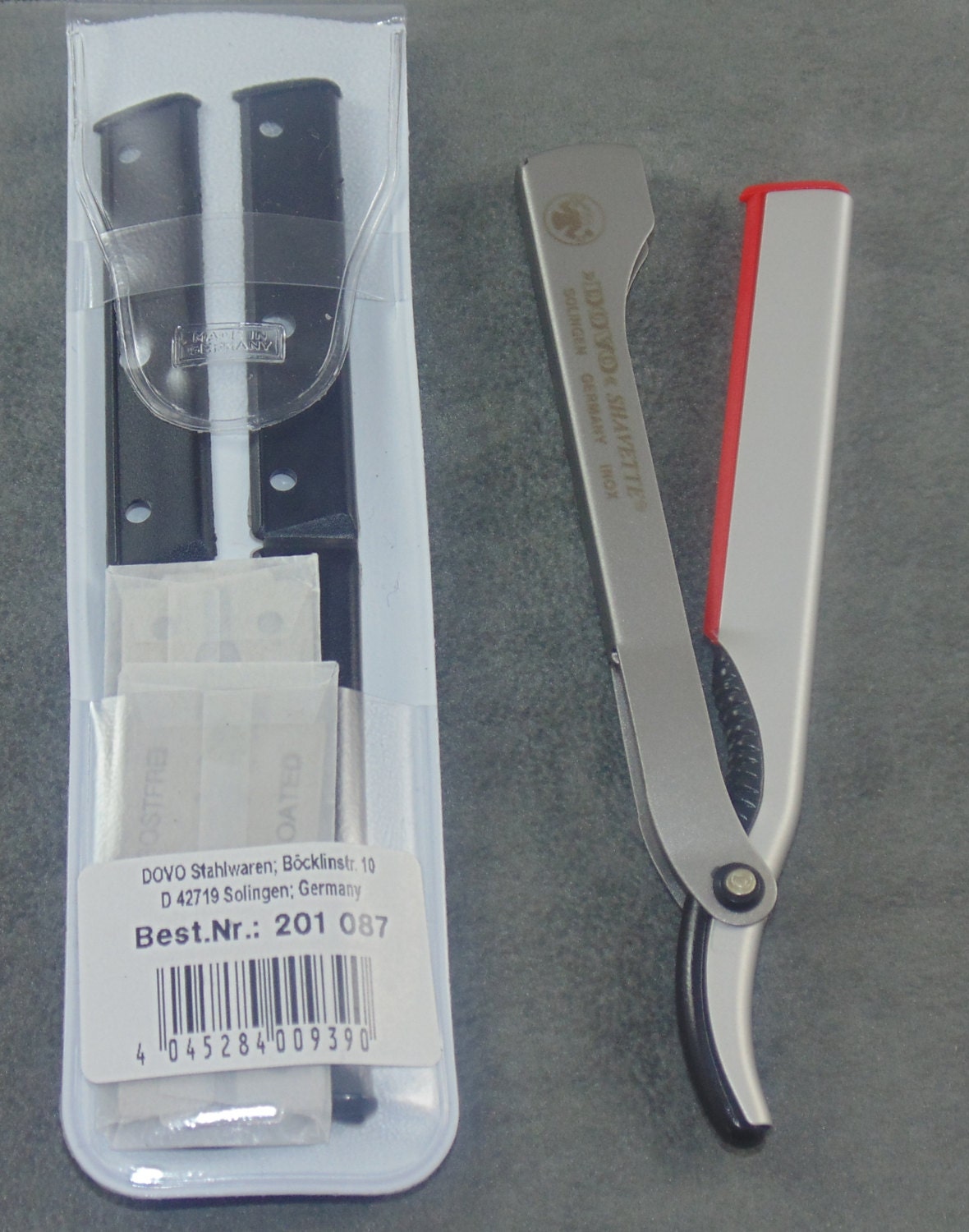 DOVO Shavette (Silver )