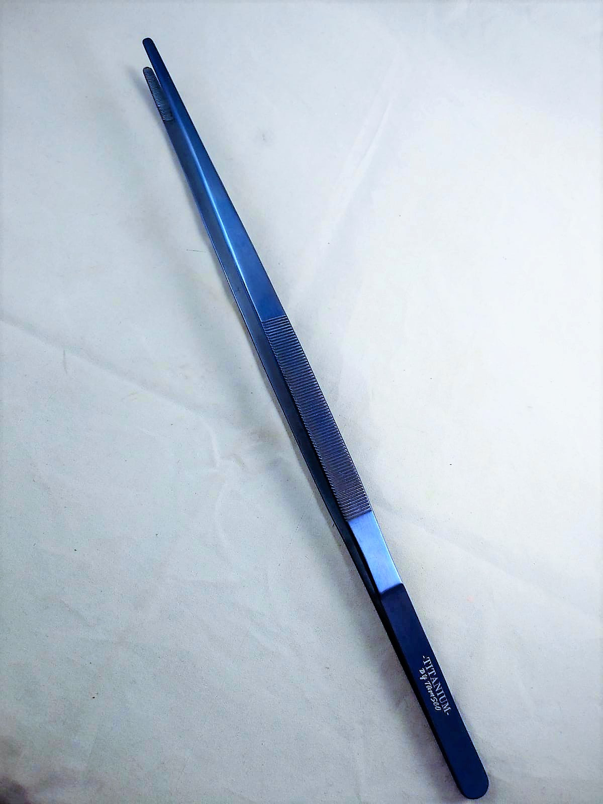 Titanium Aquarium Tongs 15" Set (2)