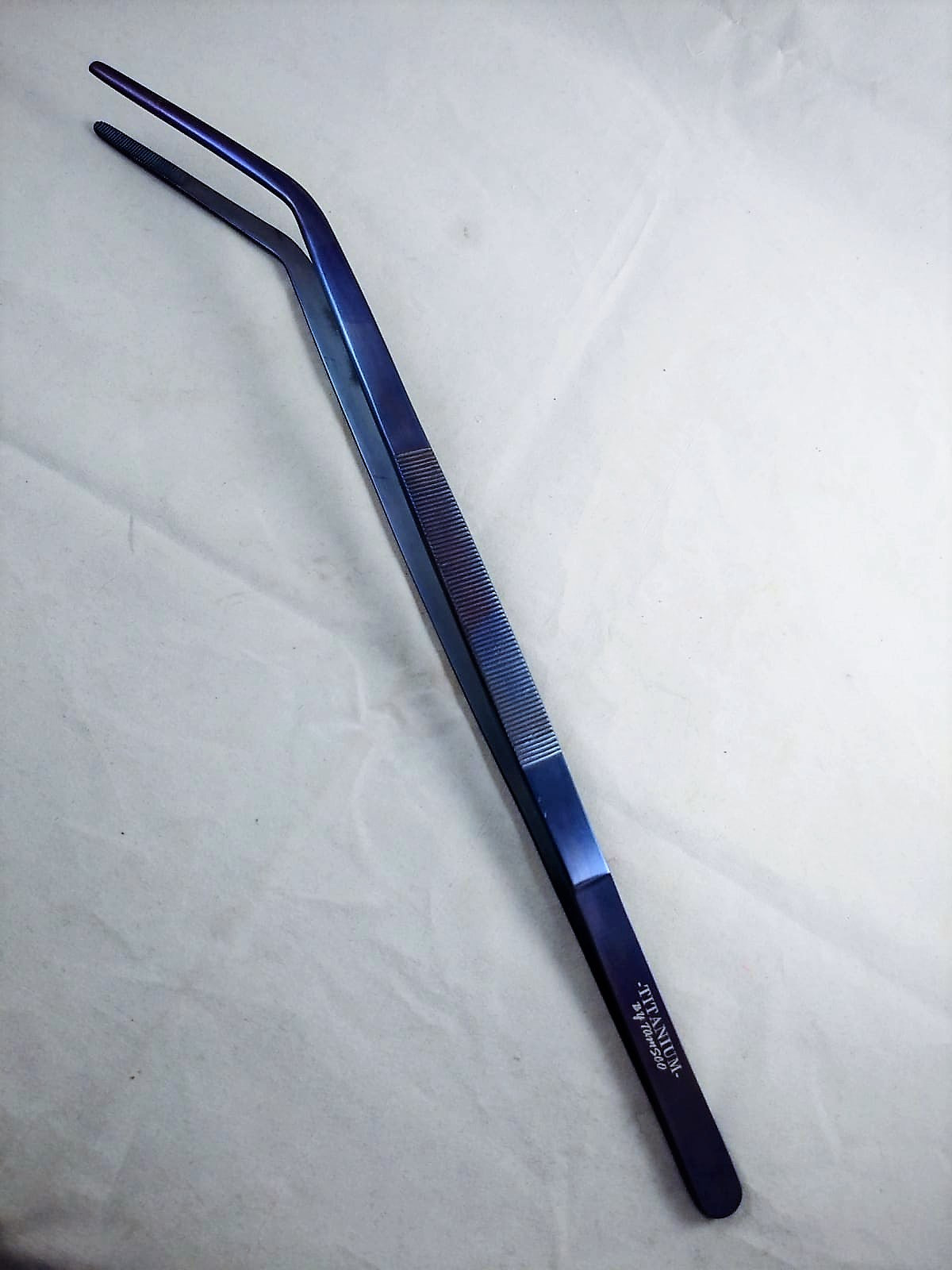 Titanium Aquarium Tongs 15" Set (2)