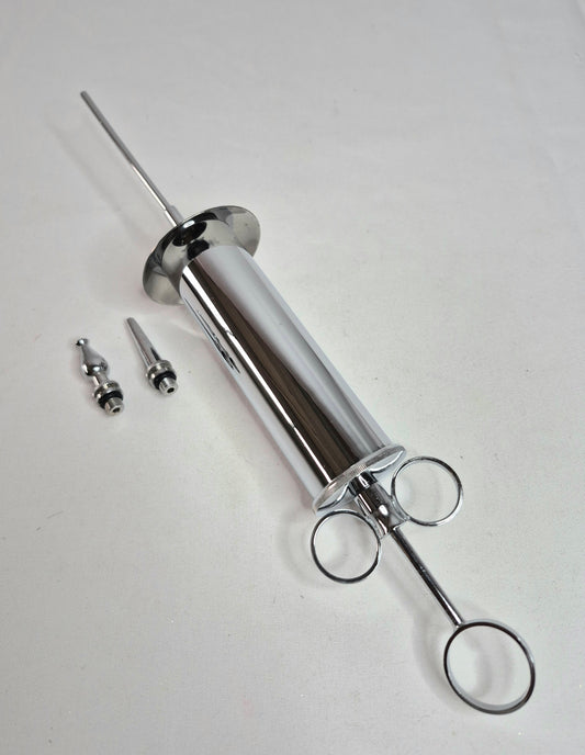 Ear Syringe (Brass/Chrome) 4oz