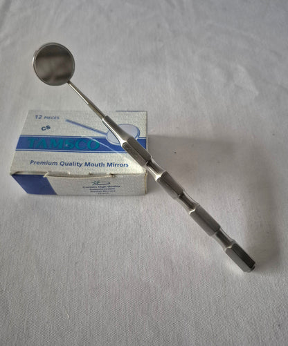Dental Mirror Handle Hollow with grooves
