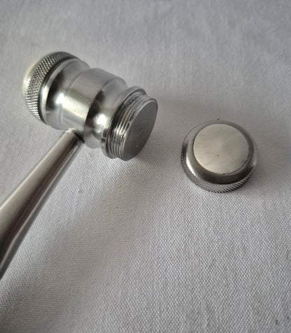 Mead Mallet, 7.5” with replaceable nylon caps, 12oz, 20mm diameter head