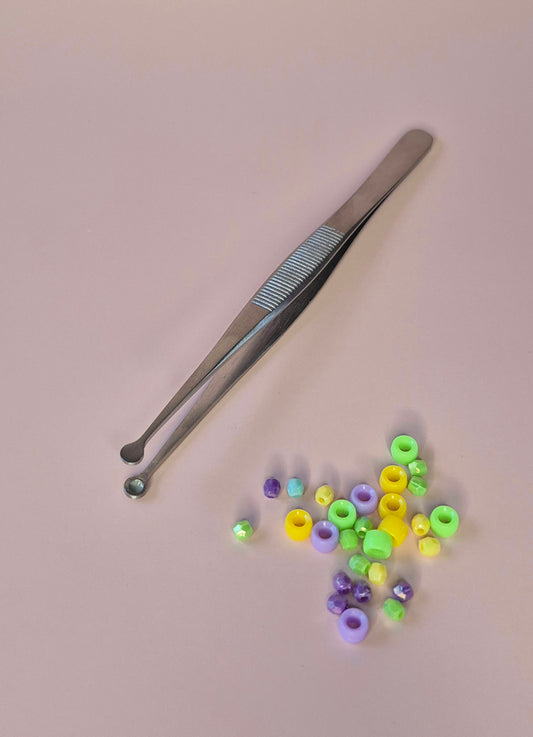 Beading Tweezer 6" Cupped