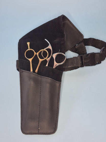Leather Holster With Belt (4 Slots) from USA