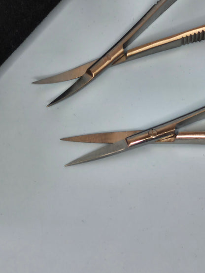 Spring Action Scissors 4.5" (set of 2)