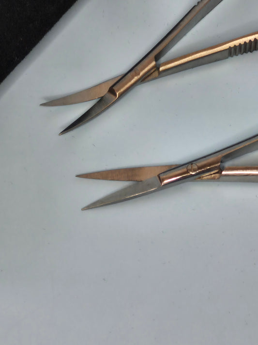 Spring Action Scissors 4.5" (set of 2)