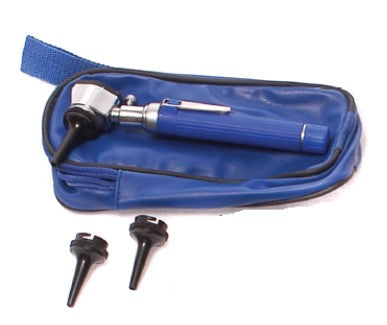 Fibre Optic Illumination Otoscope, Stainless Body, Hi-Tech