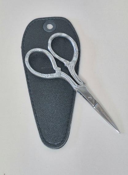 Needlepoint Scissors 4" Ornate Handle
