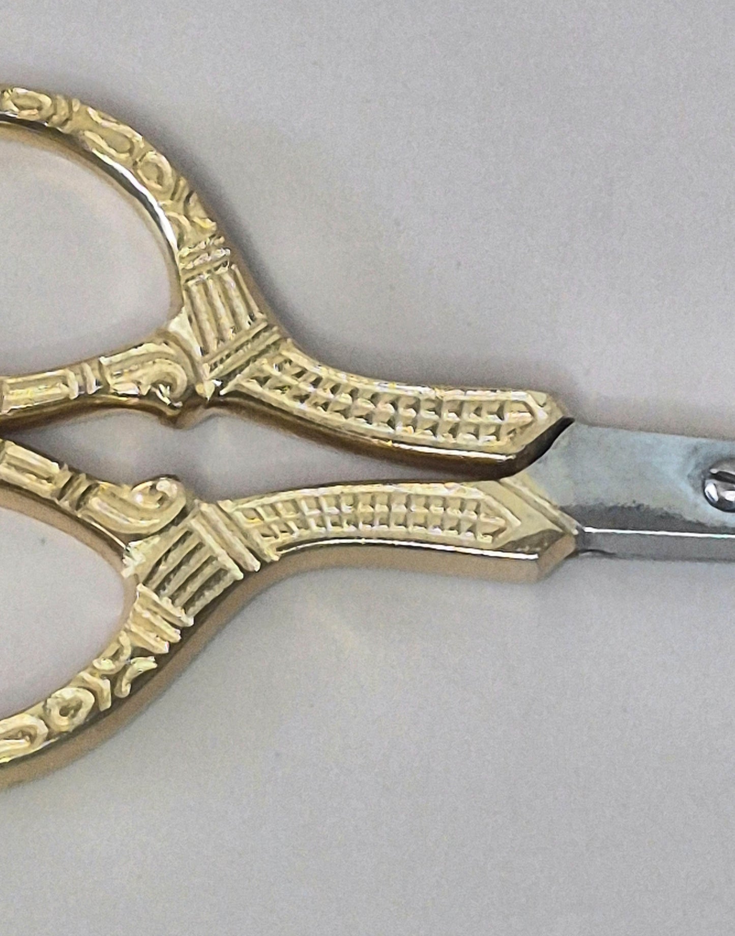 Needlepoint Scissors 4" Ornate Handle