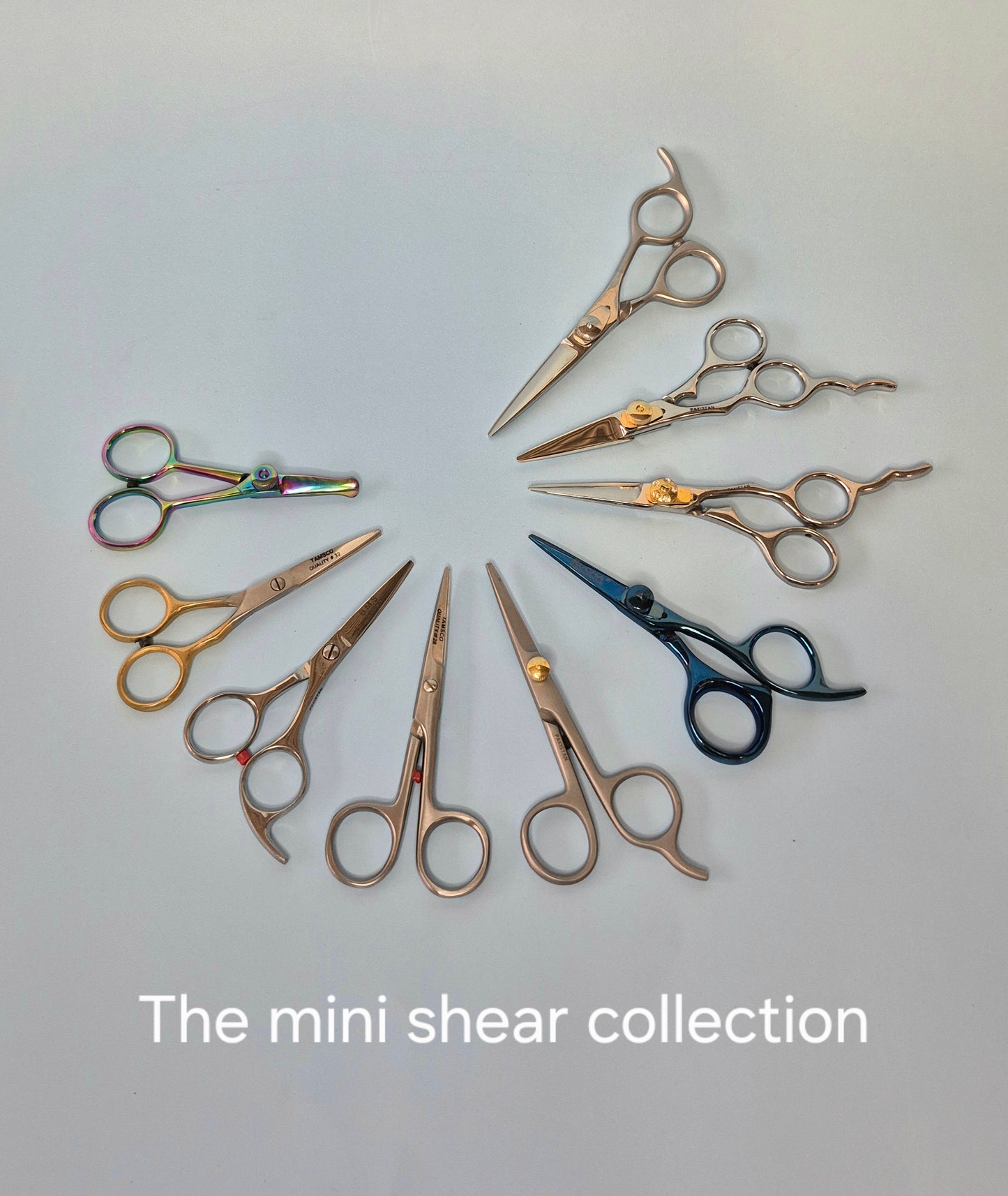 Mini Shears 4" Gold or Silver