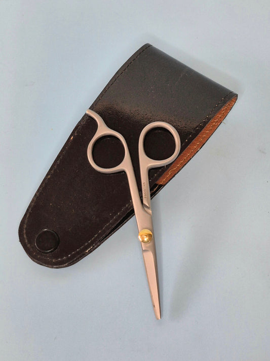 Mini Shears 4.25" with finger rest, Satin