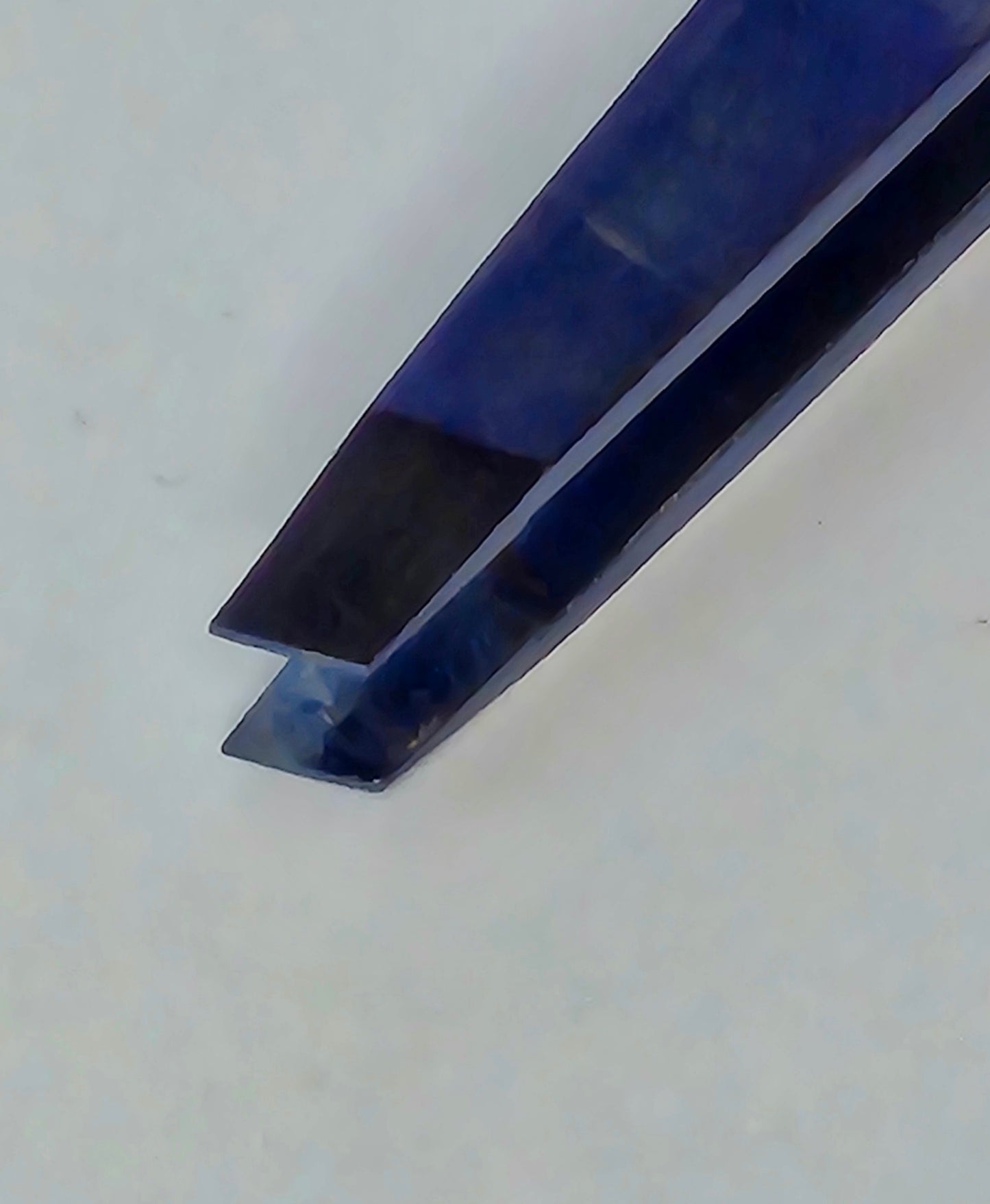 Titanium Eyebrow Tweezers 4" Angled