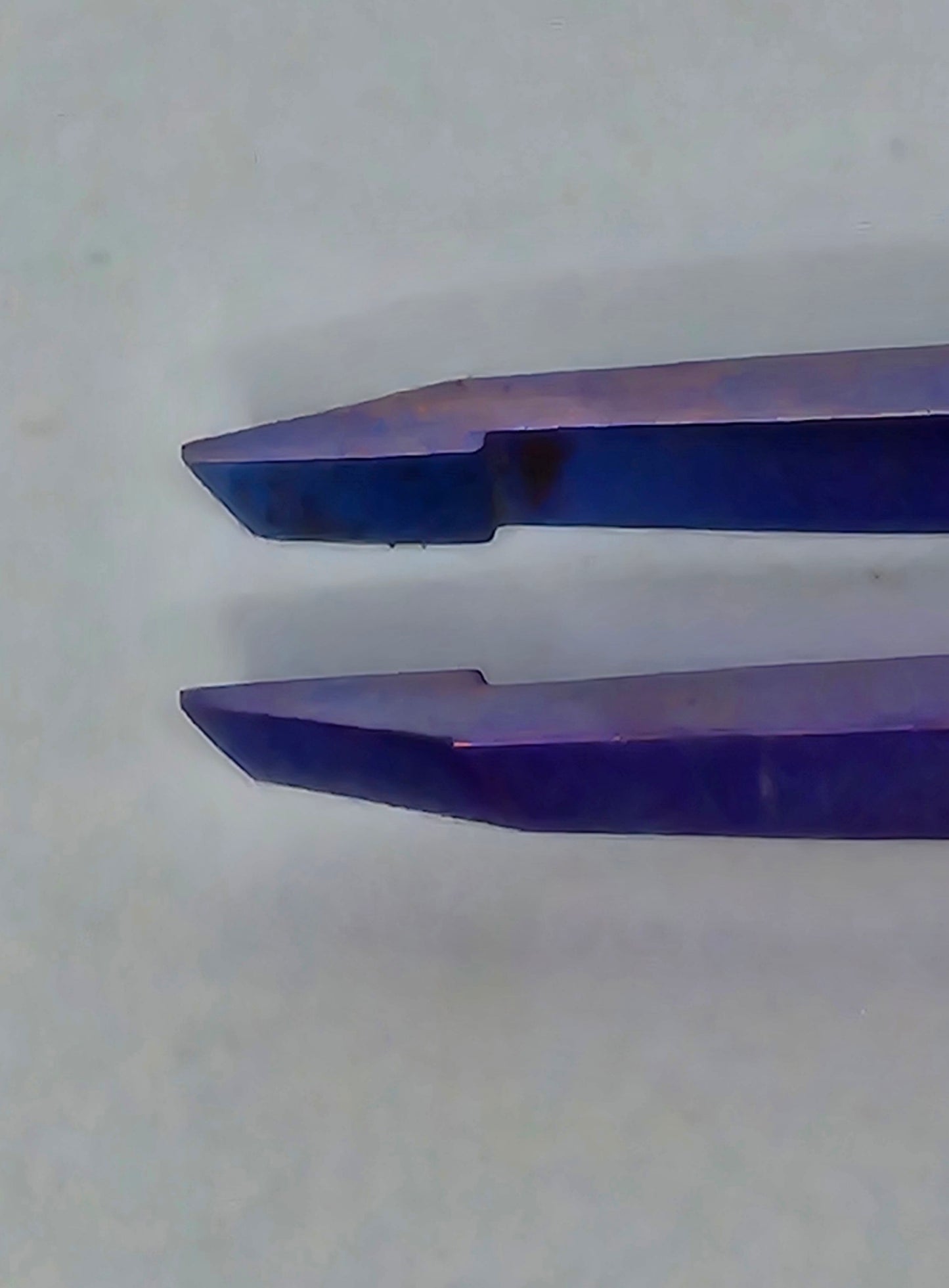 Titanium Eyebrow Tweezers 4" Angled