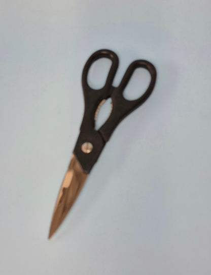 Kitchen Scissors 8" Plastic Handle (3 colors)