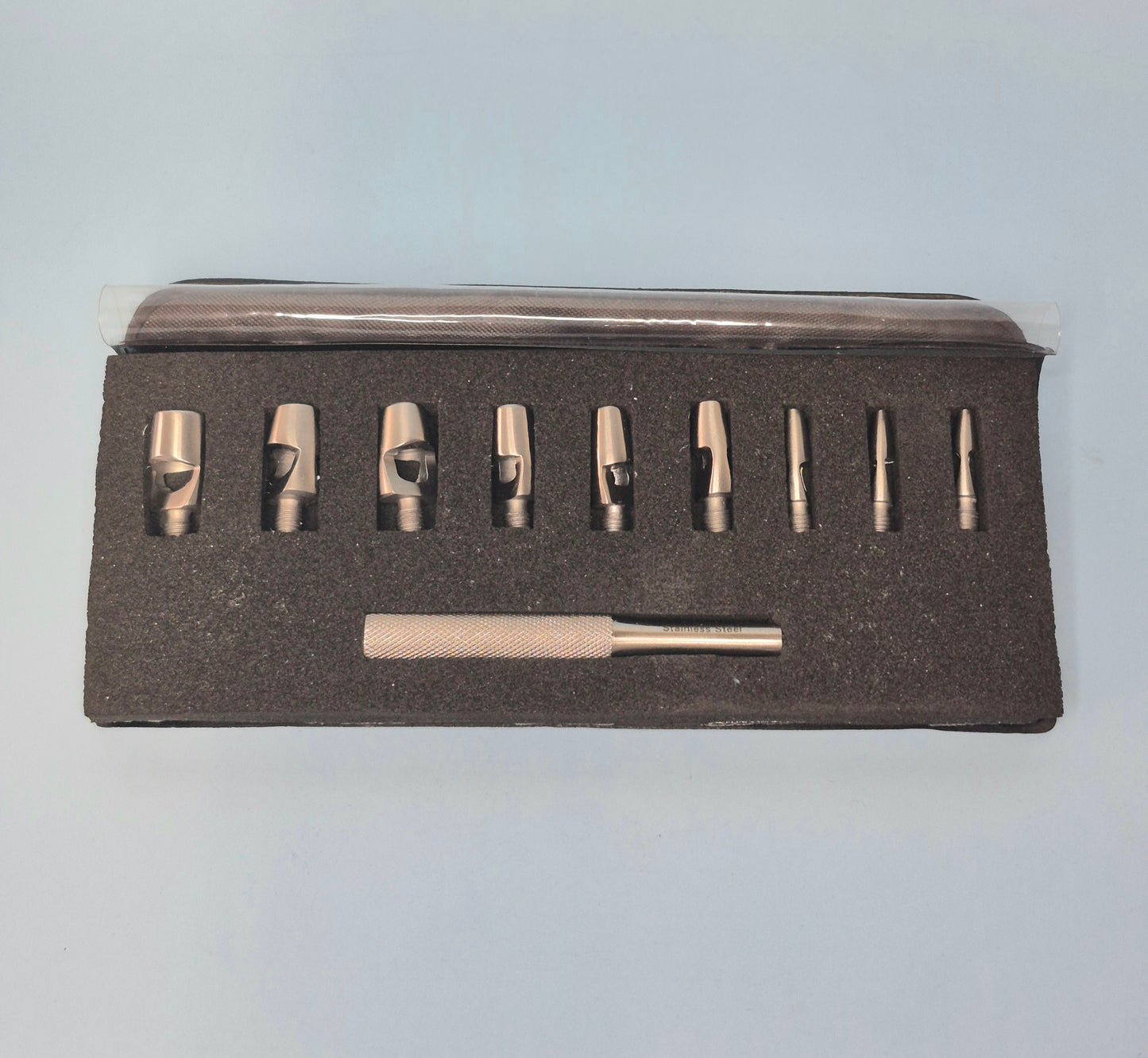 Keyes Dermal Punch Set (9) with interchangeable heads