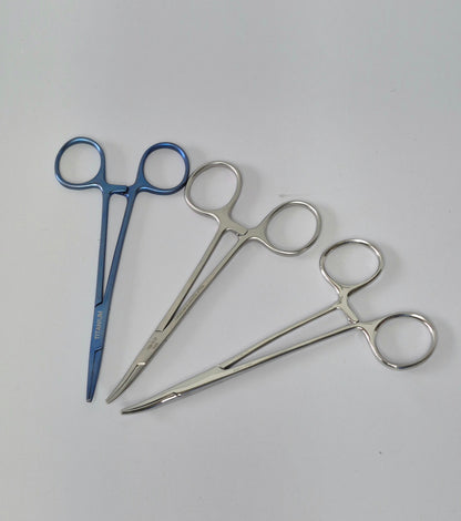 Halstead Mosquito Forceps 5" Curved (3 variations)