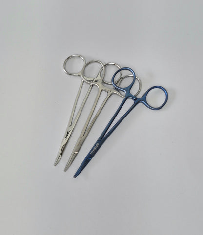 Halstead Mosquito Forceps 5" Curved (3 variations)