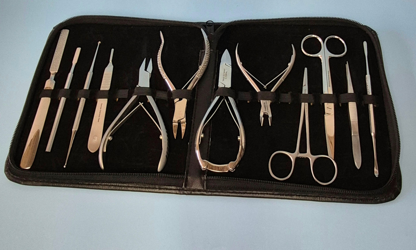 Comprehensive Foot Care Instrument Set (Podiatry)