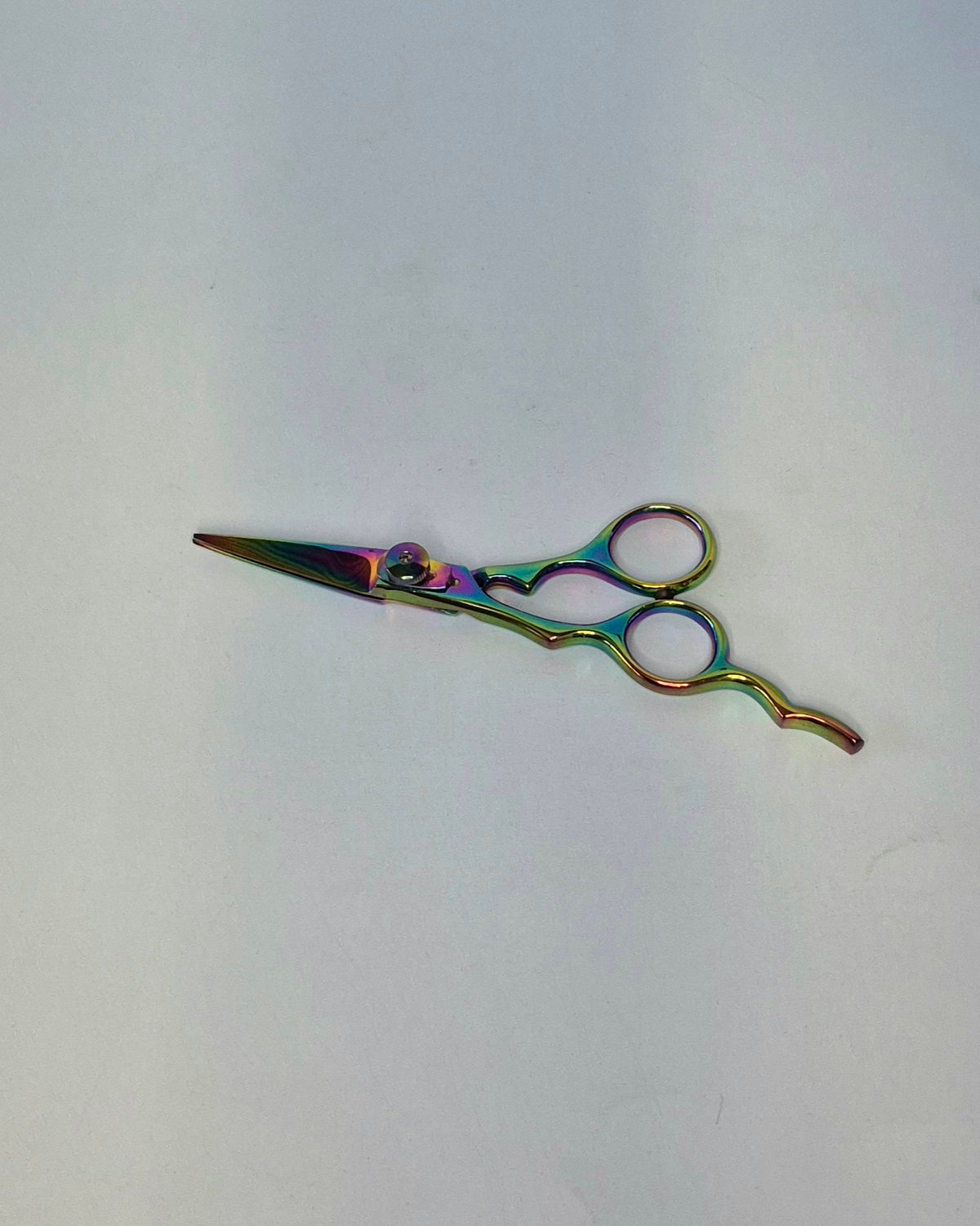 Mini Shears Offset 4.5" with extended finger rest, offset handle (Left or Right)