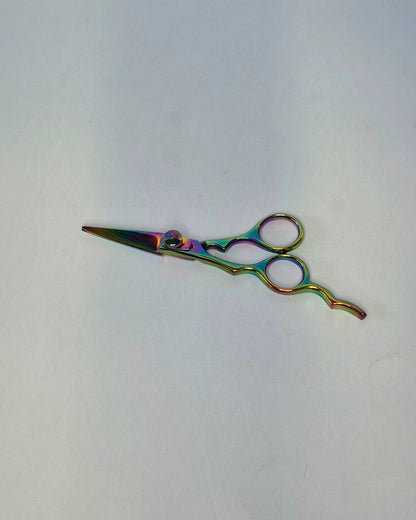 Mini Shears Offset 4.5" with extended finger rest, offset handle (Left or Right)
