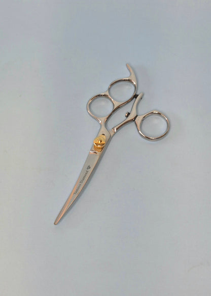 Sabre Curved Shears 6" Swivel Thumb Triple Ring