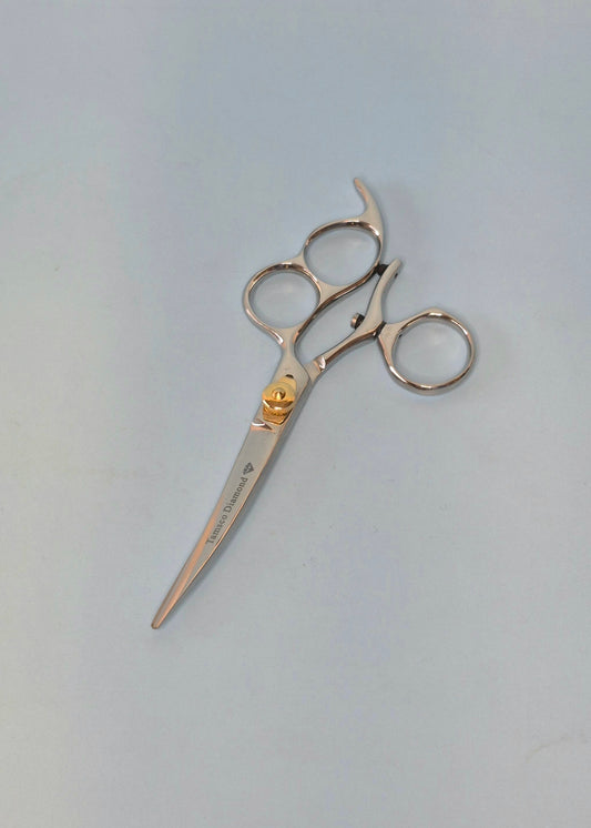 Sabre Curved Shears 6" Swivel Thumb Triple Ring