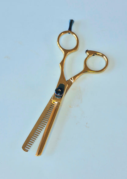 Hair Dressing Shears Gold