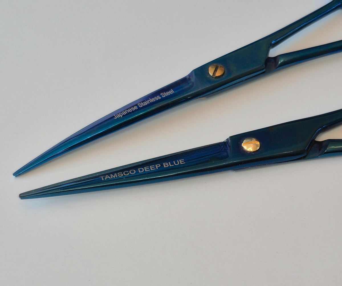Barber Grooming Shears 7.5" (Blue)