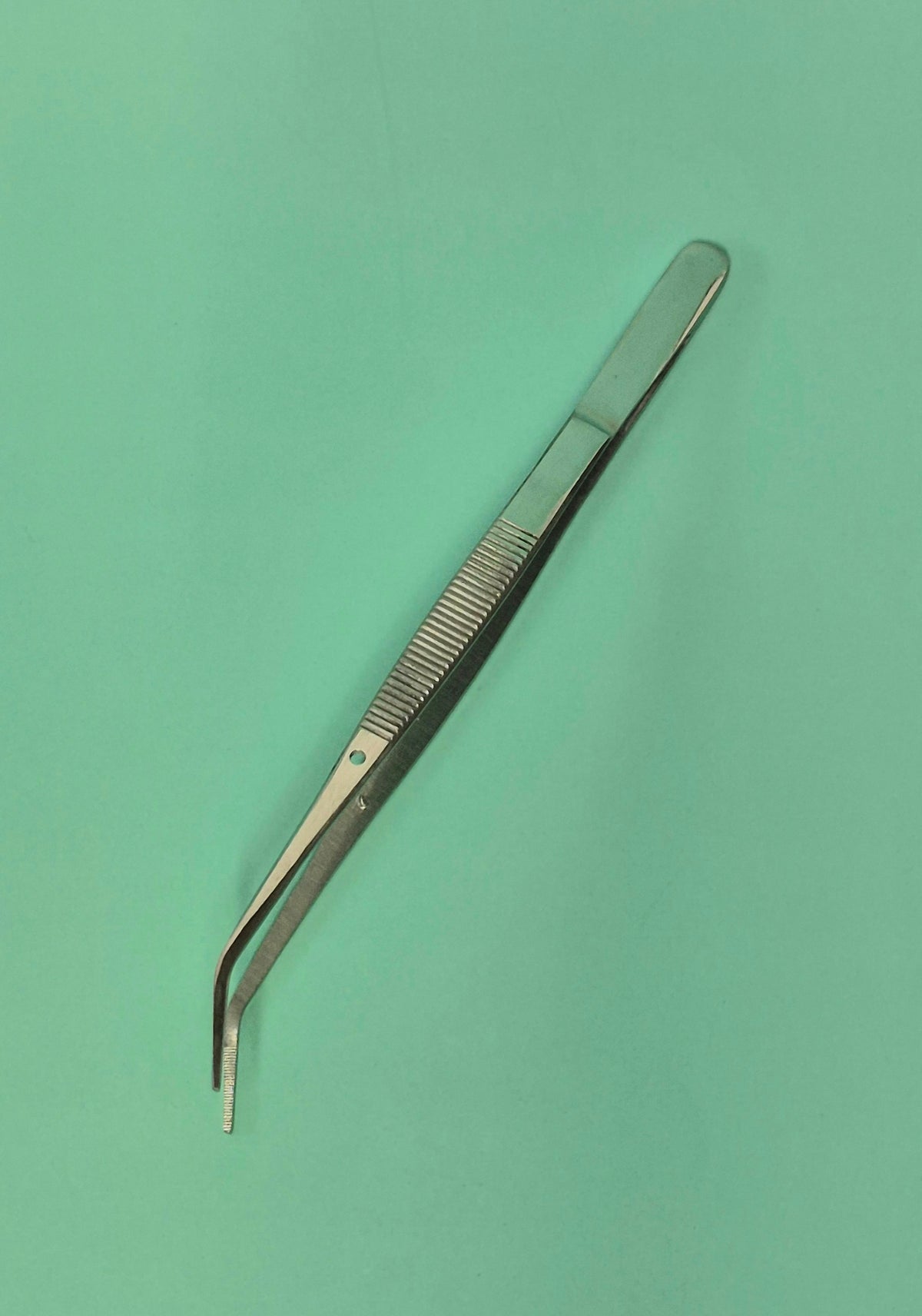 Tweezers 6" Bent Tip (Available Locking)