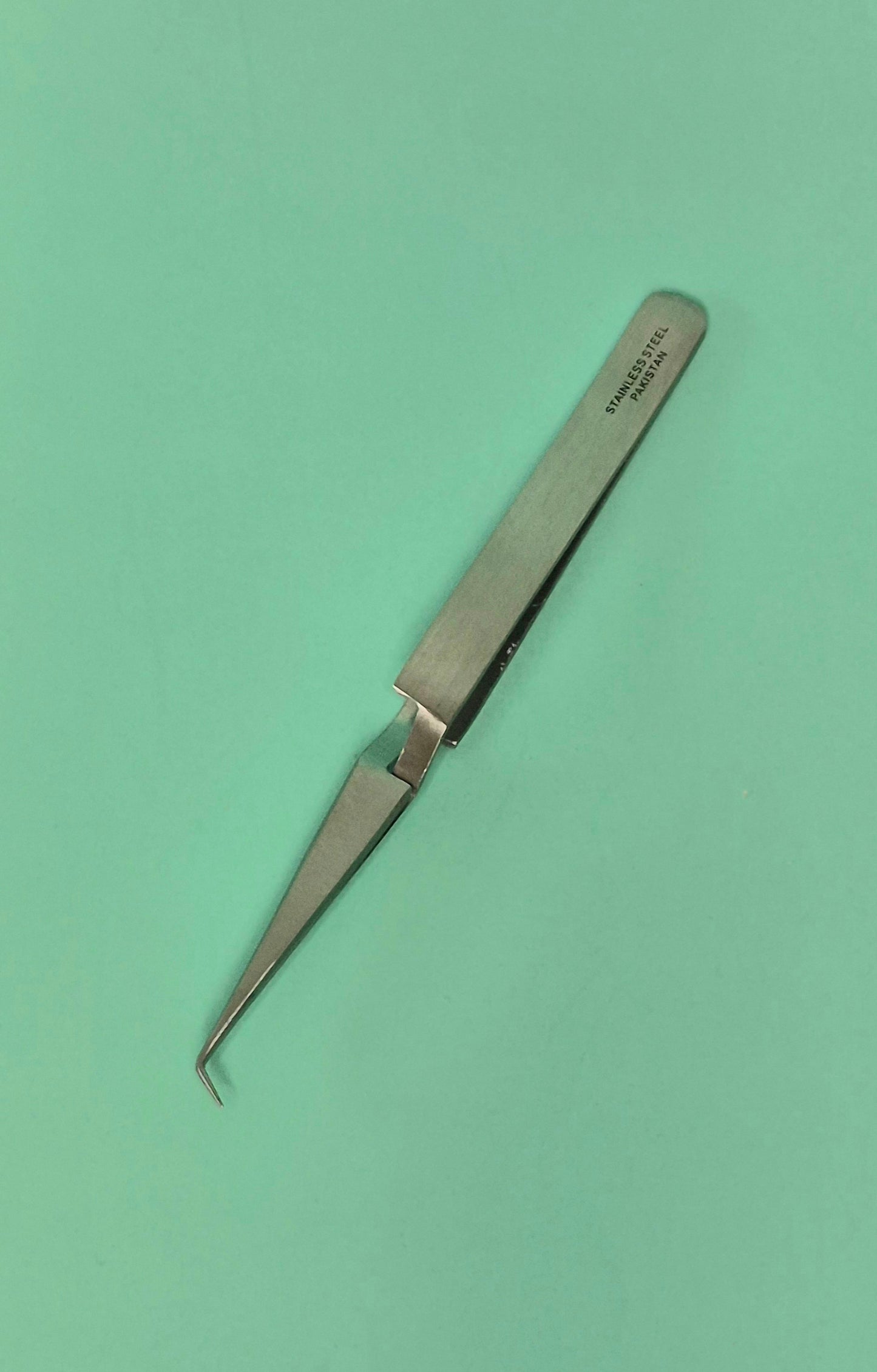 Reverse action precision tweezers 4.5" bent or straight