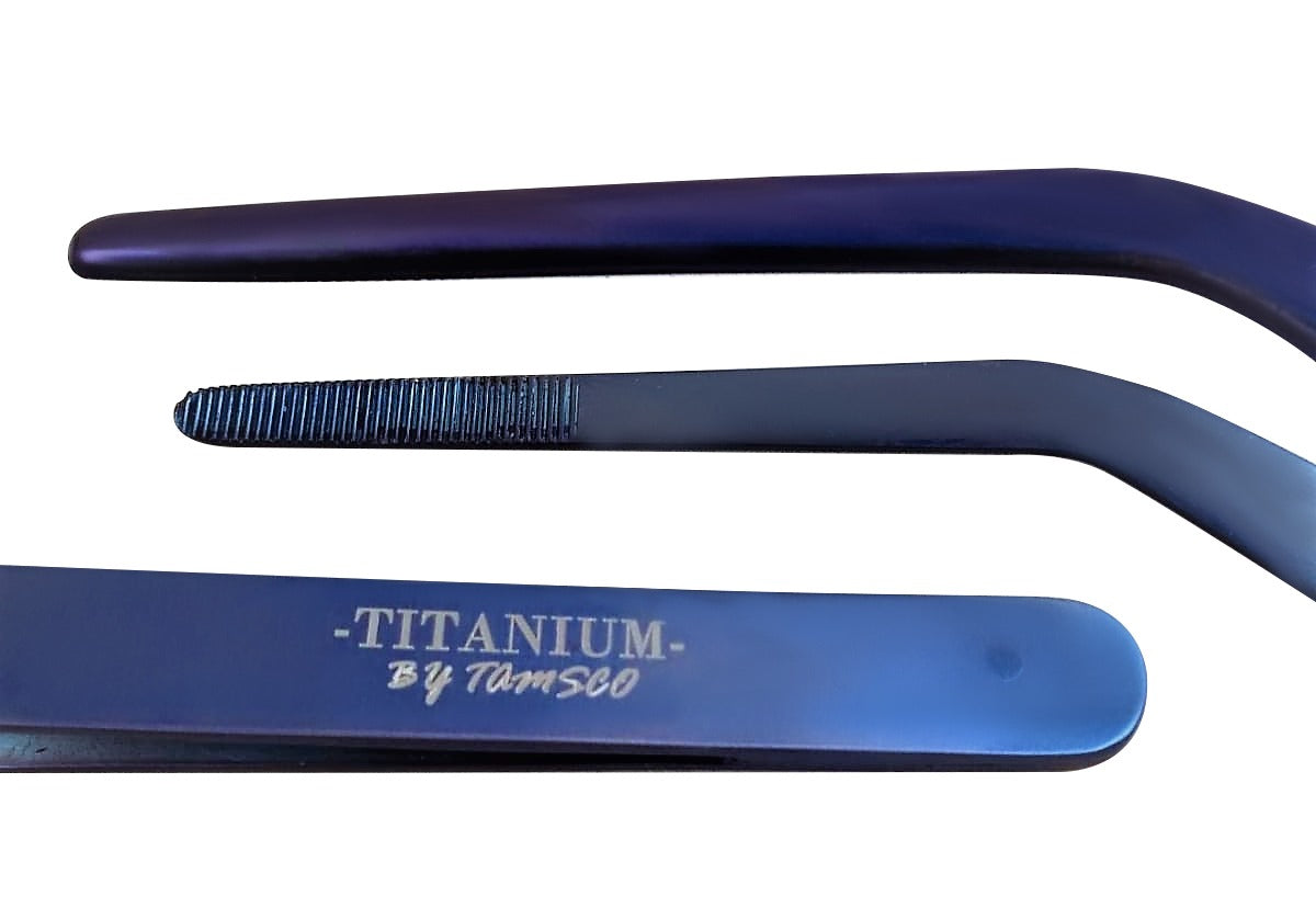 Titanium Aquarium Tongs 15" Set (2)