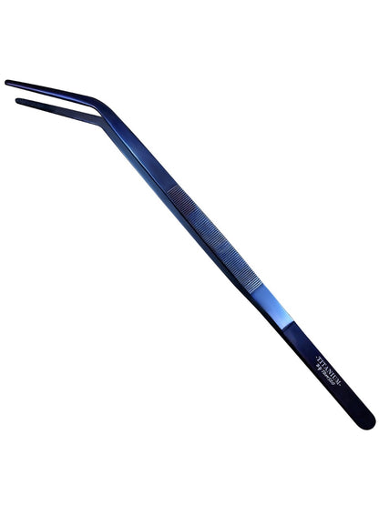 Titanium Aquarium Tongs 15" Set (2)