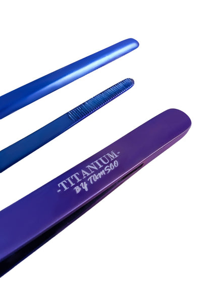 Titanium Aquarium Tongs 15" Set (2)