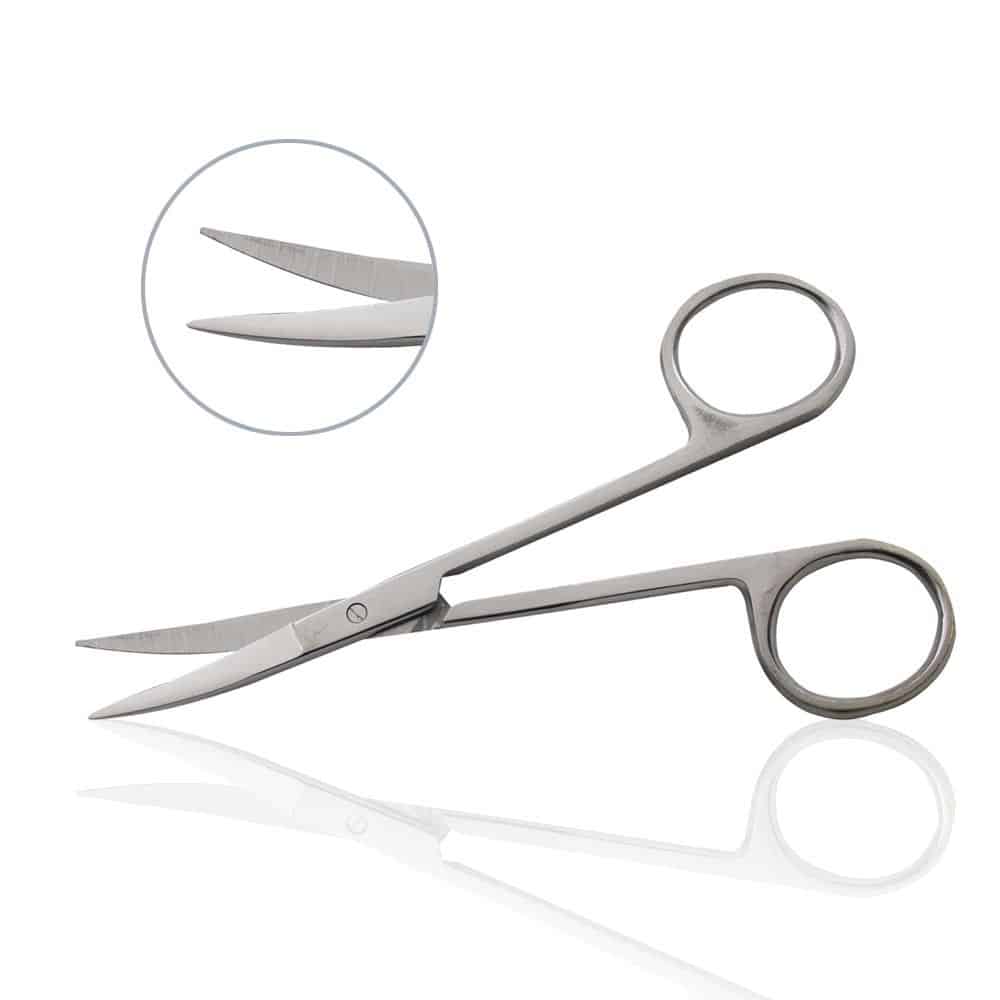 Iris Scissor, Curved 4.5"