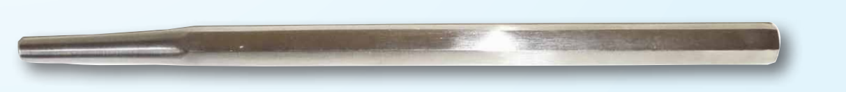 Dental Mirror Handle Solid, Hexagonal