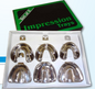 Set of 8 (XS,S,M,L) Solid - 4 Upper & 4 Lower