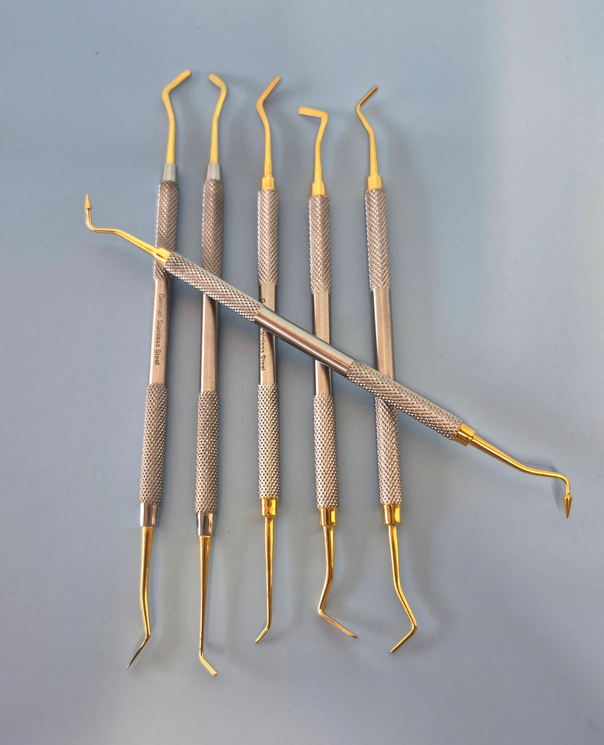 Titanium Precision Instrument Composite Instrument Set of 6 (Titanium Nitrite) – Tamsco Precision Tools